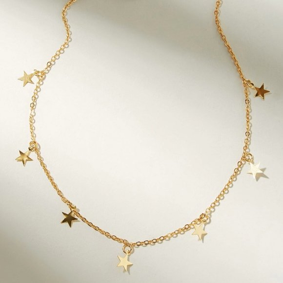 Star Chain Choker - Picture 3 of 5